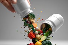healthy-food-incased-pill-shaped-container